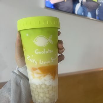 Goolu Tea - It's good! They use good quality fruit and I love the house made water chestnut boba! - Bubble Tea Near Me - Castro Valley, California Goolu Tea - It's good! They use good quality fruit and I love the house made water chestnut boba! - Bubble Tea Near Me - Castro Valley, California