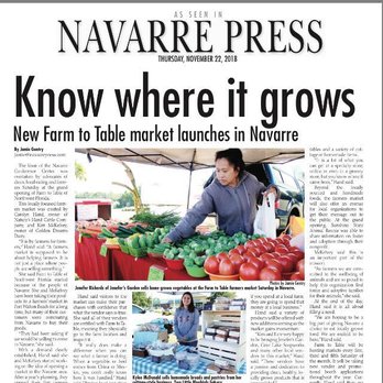 Farm to Table NWF - Navarre - New Market in Navarre - Farmers Market Near Me - Navarre, Florida Farm to Table NWF - Navarre - New Market in Navarre - Farmers Market Near Me - Navarre, Florida