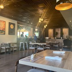 Cafe Verde - Ambience -- and air conditioning! Although the patio is lovely and has fans.