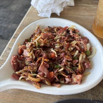 Whisk & Grind - Corn beef hash - Breakfast & Brunch Near Me - Cocoa Beach, Florida Whisk & Grind - Corn beef hash - Breakfast & Brunch Near Me - Cocoa Beach, Florida
