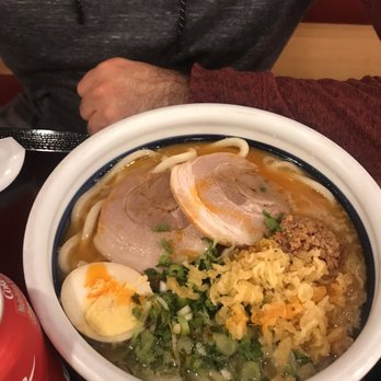 Marugame Udon - Tonkotsu Udon Large order - Japanese Near Me - Costa Mesa, California Marugame Udon - Tonkotsu Udon Large order - Japanese Near Me - Costa Mesa, California
