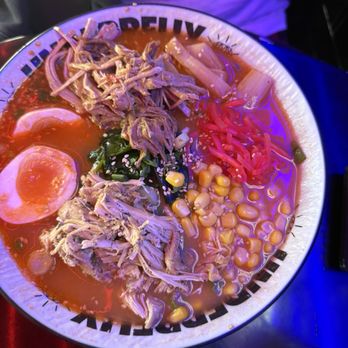 Underbelly - Chicken ramen with pork added - Bars Near Me - San Diego, California Underbelly - Chicken ramen with pork added - Bars Near Me - San Diego, California