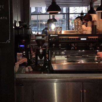 Two Zero Three - Messy coffee area. - Coffee & Tea Near Me - Chicago, Illinois