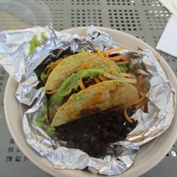 Build-your-own taco lunch