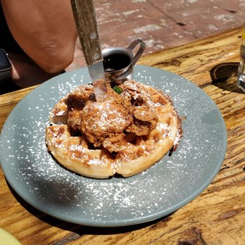 Berkeley Social Club - Chicken and waffles!  Delish! - Breakfast & Brunch Near Me - Berkeley, California