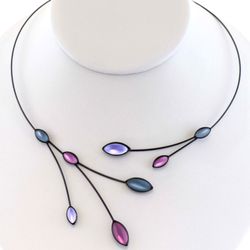 The Good Shop - Necklace by Kristina Collections.  Many more colors available.