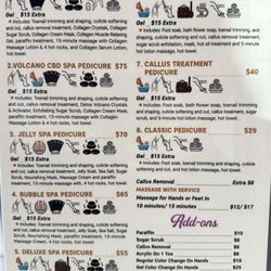 Red Persimmon Nails Spa - New Management 2023 Pedicure Prices