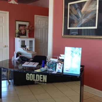 Golden Shears Salon and Spa - Reception Desk - Hair Salons Near Me - Webster, New York Golden Shears Salon and Spa - Reception Desk - Hair Salons Near Me - Webster, New York