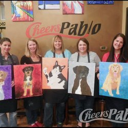 Cheers Pablo - Eau Claire - Paint your Pet