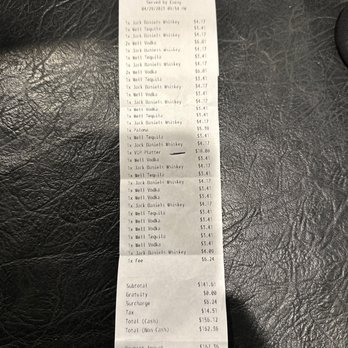 3 Vinos - a receipt on a table - Dance Clubs Near Me - Covina, California 3 Vinos - a receipt on a table - Dance Clubs Near Me - Covina, California
