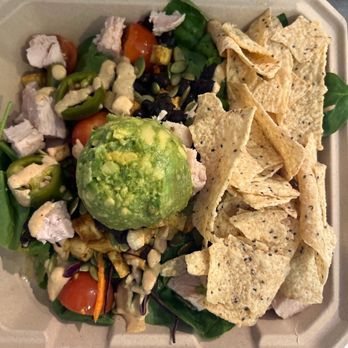 Healthy Being Cafe & Juicery - Southwest salad - needs more substance but good - Juice Bars & Smoothies Near Me - Jackson, Wyoming Healthy Being Cafe & Juicery - Southwest salad - needs more substance but good - Juice Bars & Smoothies Near Me - Jackson, Wyoming