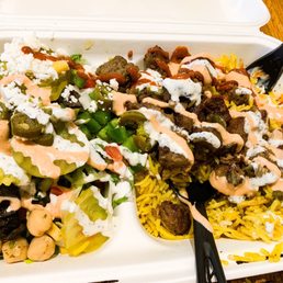 a container of food a container of food