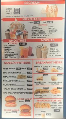 Menu photo 2 Krazy Burger & Chicken Stockton, CA Menu photo 2 Krazy Burger & Chicken Stockton, CA