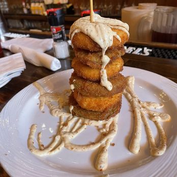 The Black Cow - Fried green tomatoes - American Near Me - Columbus, Georgia The Black Cow - Fried green tomatoes - American Near Me - Columbus, Georgia