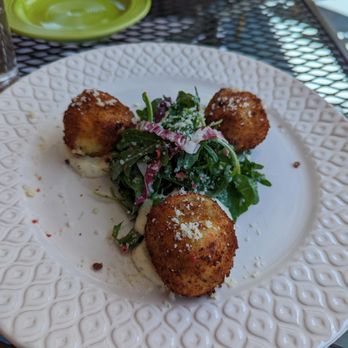 Under the Moon Cafe - Artichoke Rice Balls. - Tapas/Small Plates Near Me - Lambertville, New Jersey