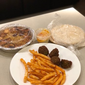 Mamoun's Falafel - a plate of fries and a pie - Middle Eastern Near Me - New Brunswick, New Jersey Mamoun's Falafel - a plate of fries and a pie - Middle Eastern Near Me - New Brunswick, New Jersey