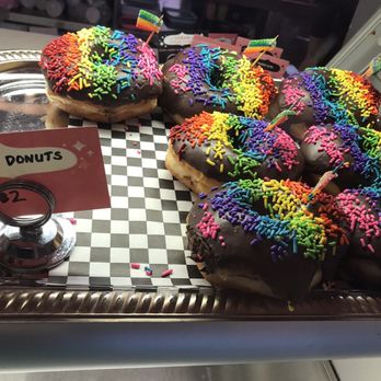 Glam Doll Donuts - Pride Donuts were super cool looking! - Donuts Near Me - Minneapolis, Minnesota