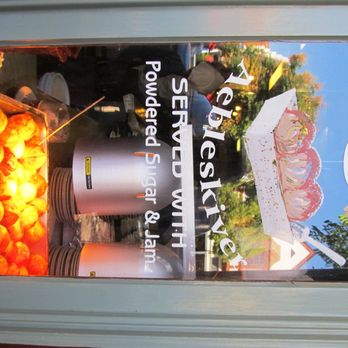 Solvang Restaurant - You can watch through the window as they make the aebleskiver. - Scandinavian Near Me - Solvang, California Solvang Restaurant - You can watch through the window as they make the aebleskiver. - Scandinavian Near Me - Solvang, California