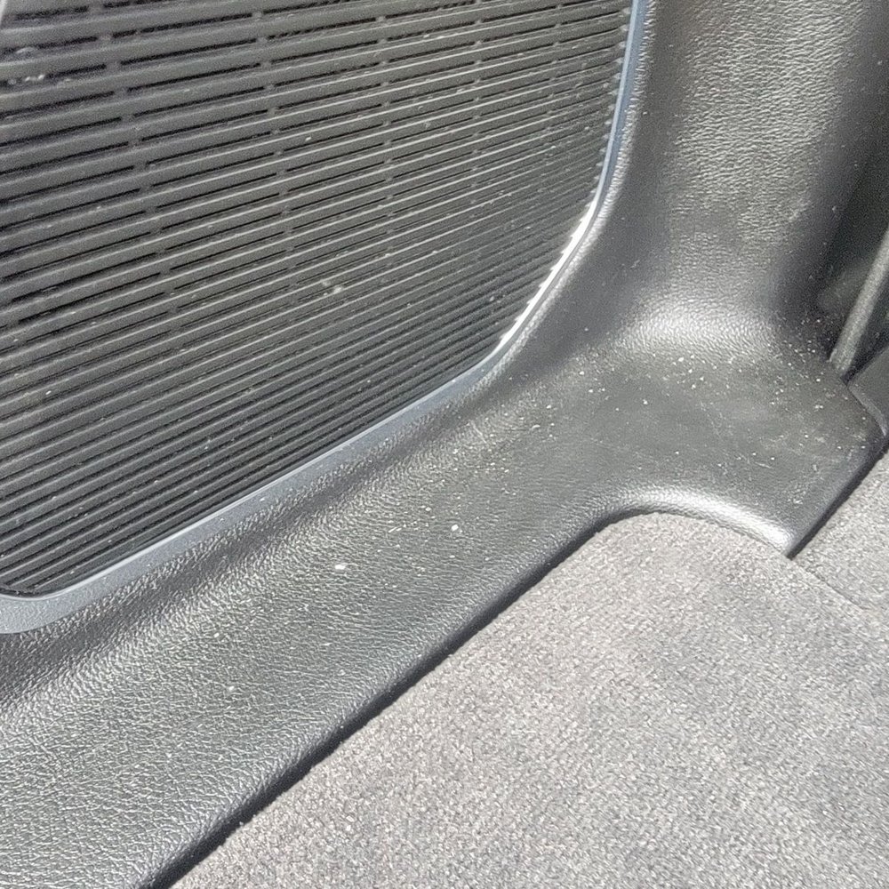 Family Car Wash - Dirt in the back part of the car - Car Wash Near Me - Spring Hill, Florida