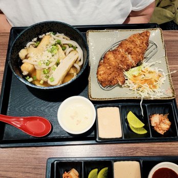 Miso - a tray of food on a table - Japanese Near Me - Annandale, Virginia Miso - a tray of food on a table - Japanese Near Me - Annandale, Virginia