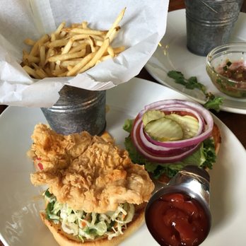 LOCAL Public Eatery Terry Ave - The crispiest chicken sandwich! Yummmm - Bars Near Me - Seattle, Washington