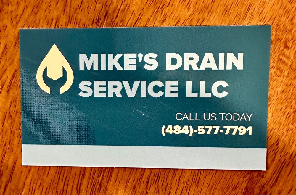 Slide of Mike's Drain Service