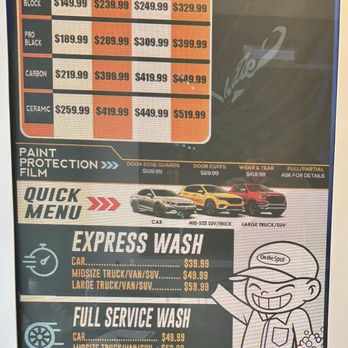 On The Spot - Charges for On the Spot - Auto Detailing Near Me - Madison, Alabama