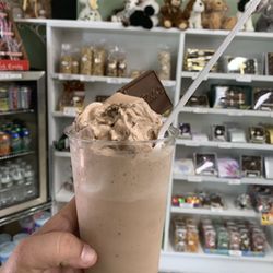 Fedele's Chocolates - Flurry with twist ice cream & Reeses peanut butter cups.  DELICIOUS!!