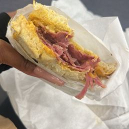 Corn beef sandwich Corn beef sandwich