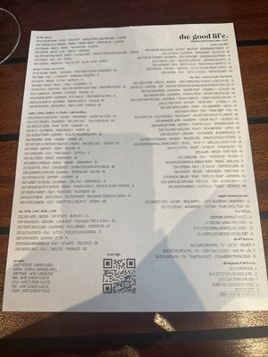 Menu photo 5 Haley Henry Wine Bar Boston, MA