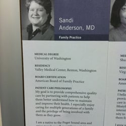 UW Medicine Primary Care at Issaquah - Sandi Anderson, M.D.