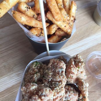 Teas'n You - Popcorn chicken with truffle fries - Bubble Tea Near Me - Vienna, Virginia Teas'n You - Popcorn chicken with truffle fries - Bubble Tea Near Me - Vienna, Virginia