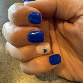 Magic Nail Lash - Love these Montana State University colors! - Nail Salons Near Me - Lone Tree, Colorado