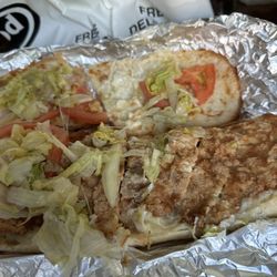Mushy chicken cutlet grinder