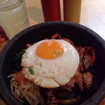 Bibimbap  - Chilly chicken+Aloe Vera+fried egg - Korean Near Me - London, XGL