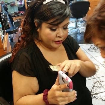 Color and Cut - My sister took this picture once Patty was finished - Hair Stylists Near Me - Lawndale, California