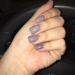 I love this fall gray/purple color. I think it's #66? A few hours after my nail appointment I love this fall gray/purple color. I think it's #66? A few hours after my nail appointment