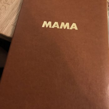 Mama - Front of the menu at MAMA Oakland. - Italian Near Me - Oakland, California Mama - Front of the menu at MAMA Oakland. - Italian Near Me - Oakland, California