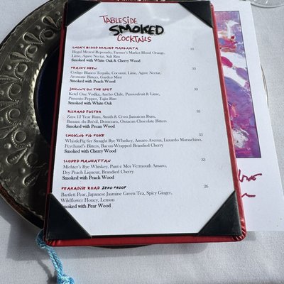 Menu photo 2 The Stonehouse Restaurant Santa Barbara, CA Menu photo 2 The Stonehouse Restaurant Santa Barbara, CA