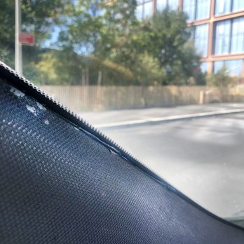 Safelite AutoGlass - Urethane glue seeping out from the windshield installation. - Auto Glass Services Near Me - White Plains, New York Safelite AutoGlass - Urethane glue seeping out from the windshield installation. - Auto Glass Services Near Me - White Plains, New York