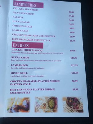 Menu photo 2 Quick Chick Shawarma and Grill Pittston, PA Menu photo 2 Quick Chick Shawarma and Grill Pittston, PA