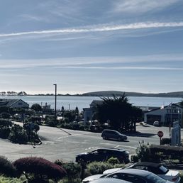 View from the Bay View room in lobby.