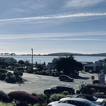 The Inn at the Tides - View from the Bay View room in lobby. - Hotels Near Me - Bodega Bay, California