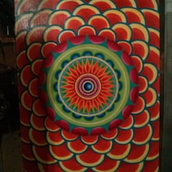 Chicano Art Gallery - "Eye of the Dragon" by Cesar Castañeda