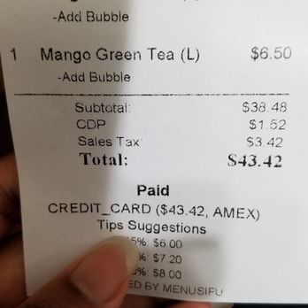 Mr.Chicken & Mrs.Tea - Receipt - Chicken Wings Near Me - Ozone Park, New York Mr.Chicken & Mrs.Tea - Receipt - Chicken Wings Near Me - Ozone Park, New York