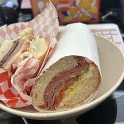 The club and italian! I ordered two 6 inch subs for $11/12 total! Amazing quality meat and bread