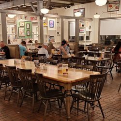 Cracker Barrel Old Country Store - This is the clean and spacious dining room with its traditional looking furnishings and fittings