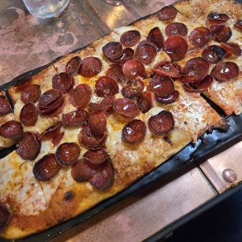 Finney's Crafthouse - Orange - Pepperoni flatbread - New American Near Me - Orange, California