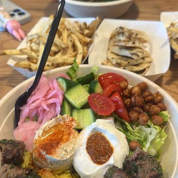 Nick The Greek - Steak Mediterranean Bowl - Greek Near Me - Dublin, California Nick The Greek - Steak Mediterranean Bowl - Greek Near Me - Dublin, California