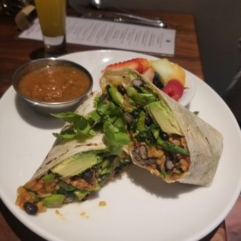 Plums Cafe - Vegan wrap - Breakfast & Brunch Near Me - Costa Mesa, California
